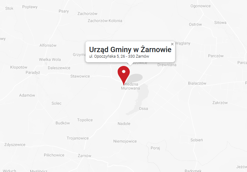 kliknij aby zobaczyć jak dojechać do urzędu